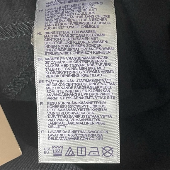 NYDJ NWT SKINNY MATERNITY BLACK OVER THE BELLY JEANS 0 - Picture 9 of 9